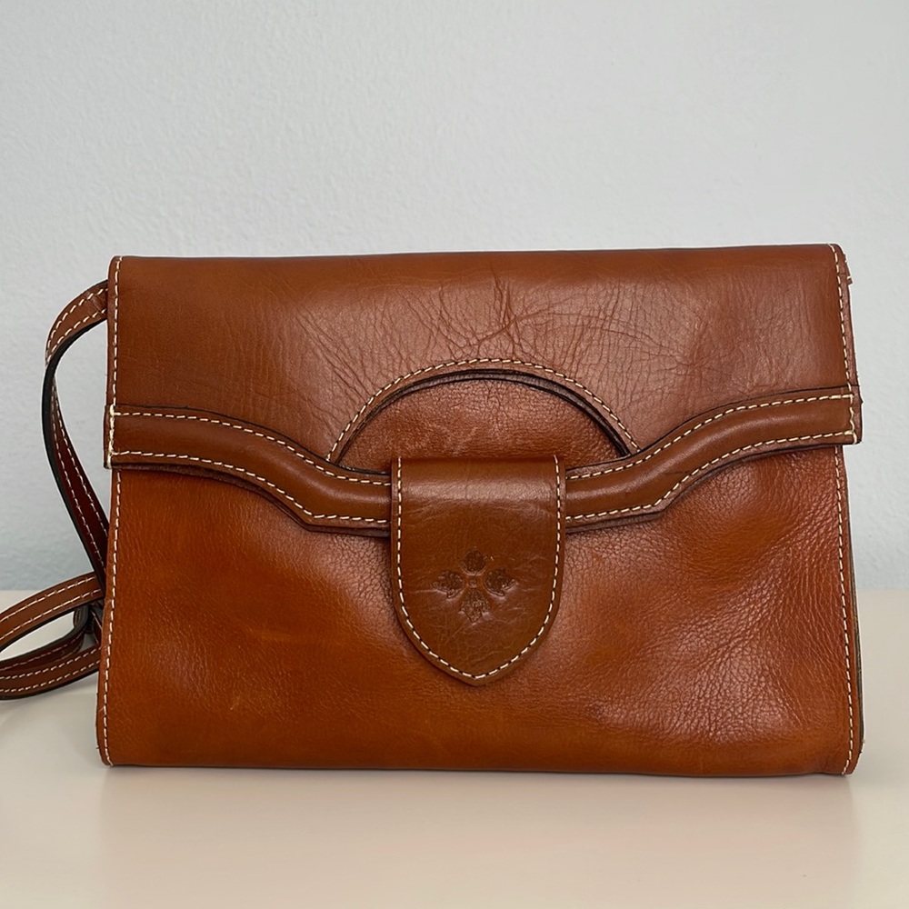 Patricia Nash Brown Leather Crossbody